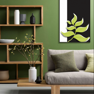 Decorativo FineArt - Folhagem Verde Pera