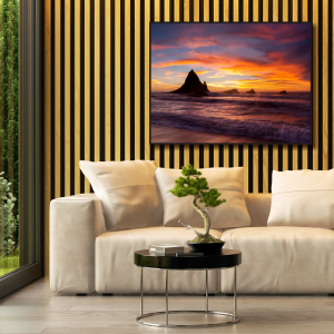Decorativo FineArt - Testemunho de um Pôr-do-Sol Incrível