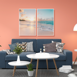 Decorativo FineArt - Pôr-do-Sol do Havaí