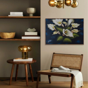 Pintura Artística - Copo-de-Leite