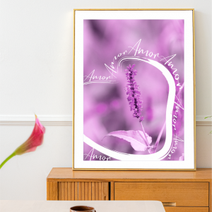 Decorativo FineArt - Coleção o Tempo é Agora - Amor